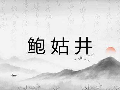 鲍姑井