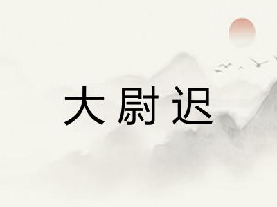 大尉迟