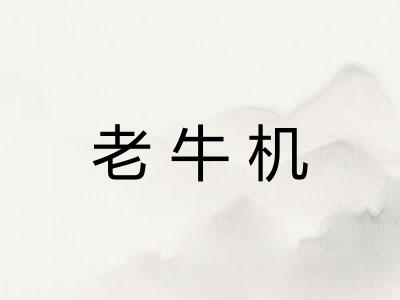 老牛机