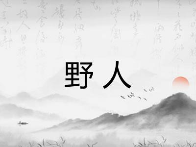 野人