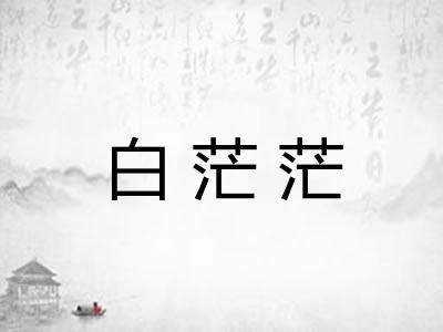 白茫茫