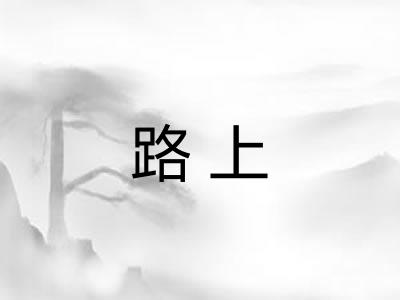 路上