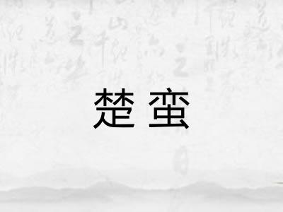 楚蛮