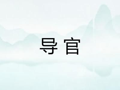 导官