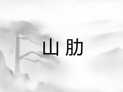 山肋