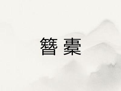簪橐