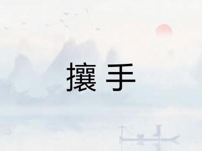 攘手