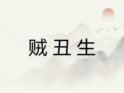 贼丑生