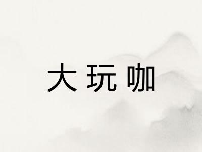 大玩咖