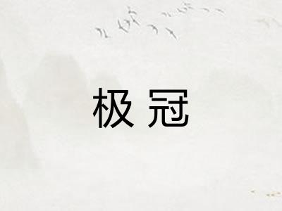 极冠