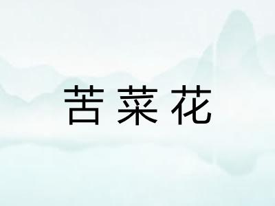 苦菜花