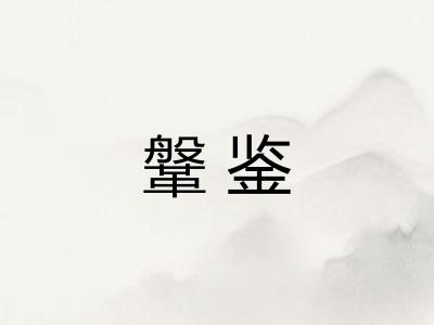 鞶鉴