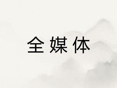 全媒体