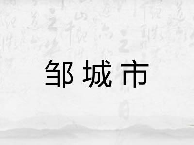 邹城市