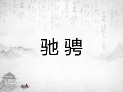 驰骋
