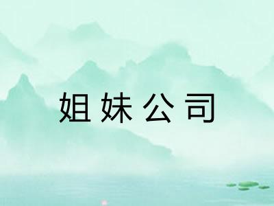 姐妹公司