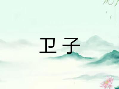 卫子