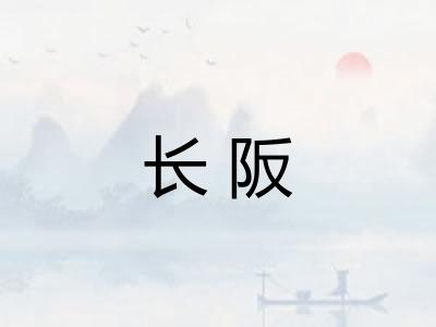 长阪