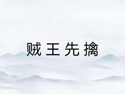 贼王先擒