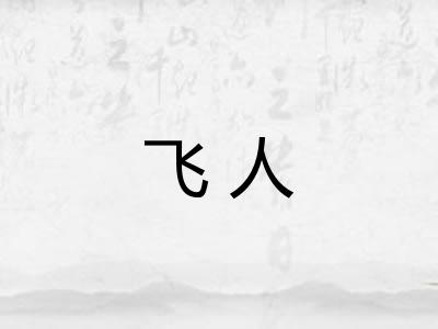 飞人