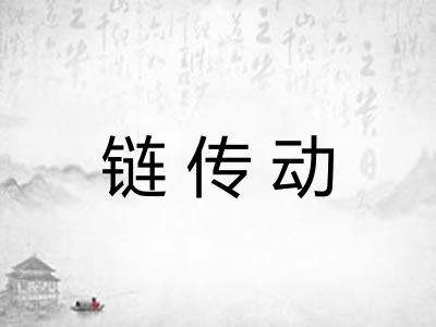 链传动