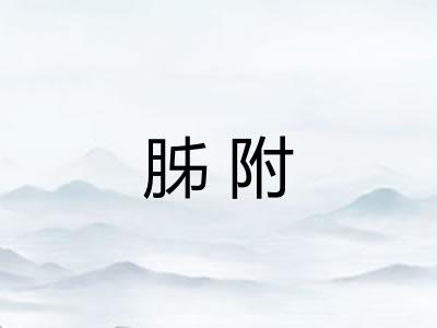 胏附
