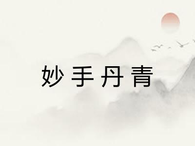 妙手丹青
