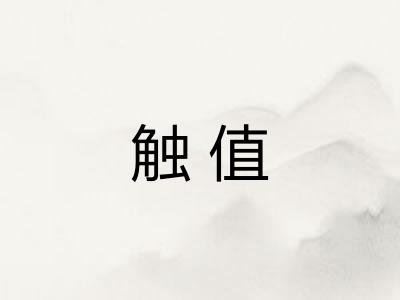 触值