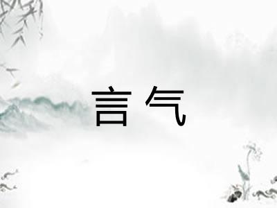 言气