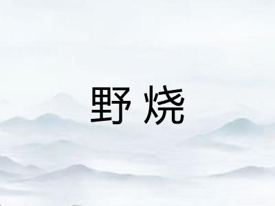 野烧