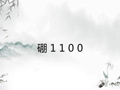 硼1100