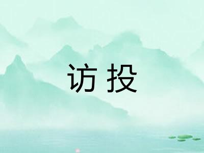 访投