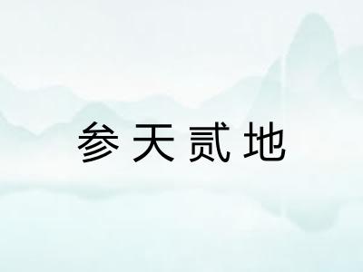 参天贰地