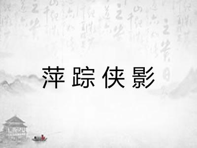 萍踪侠影