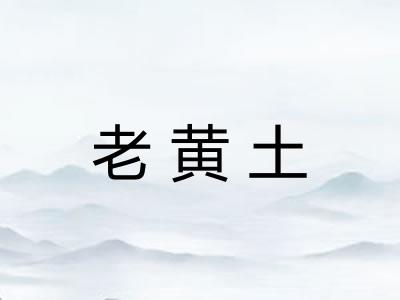老黄土