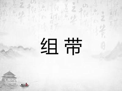 组带