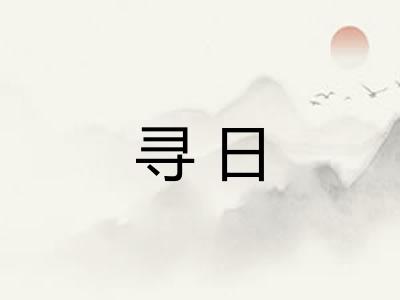 寻日