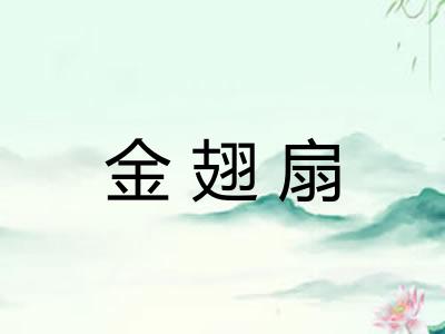 金翅扇