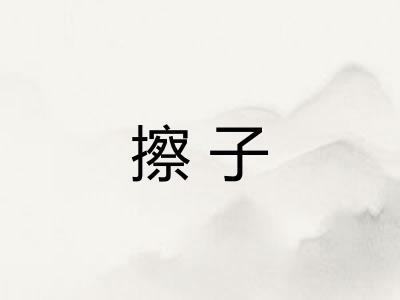擦子