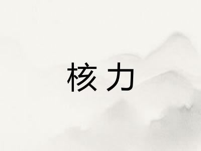 核力