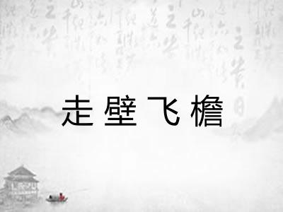 走壁飞檐