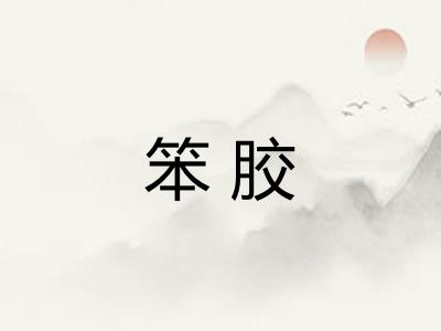 笨胶