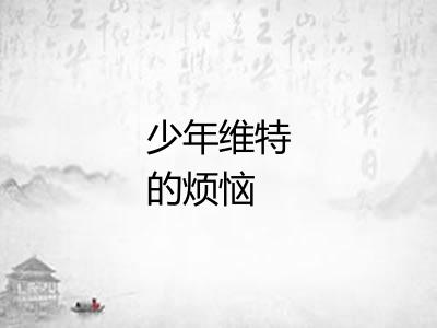 少年维特的烦恼