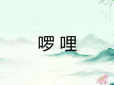 啰哩