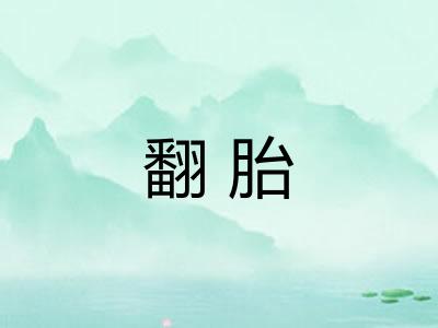 翻胎