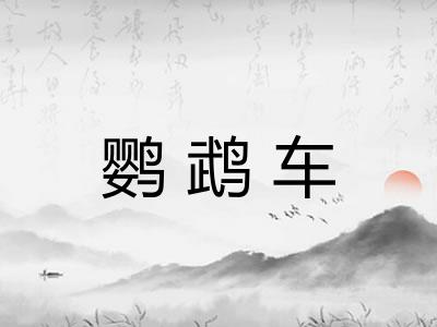 鹦鹉车