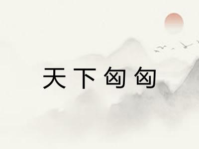 天下匈匈