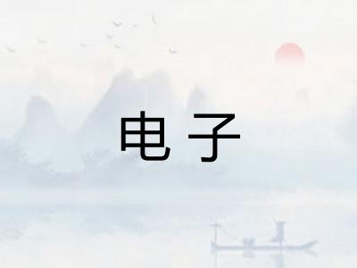 电子