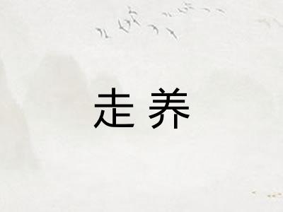 走养