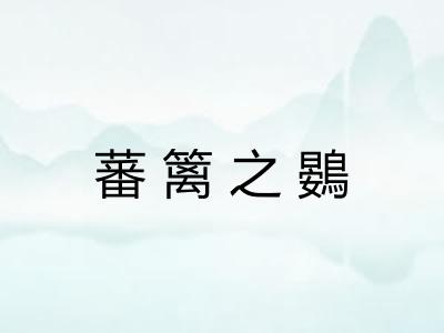 蕃篱之鷃